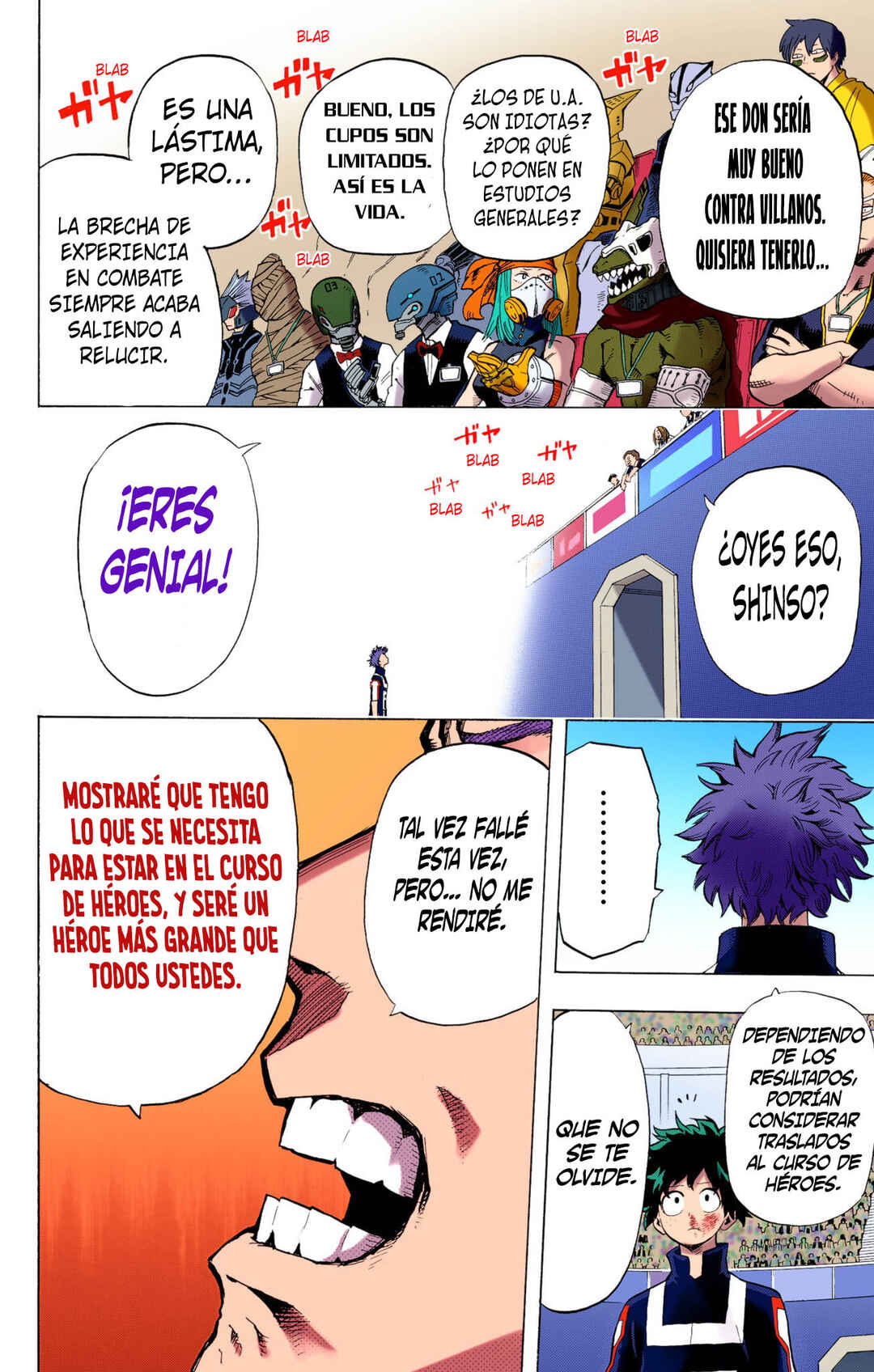 Boku no Hero Academia (Official Colored) Chapter 34 - Page 8