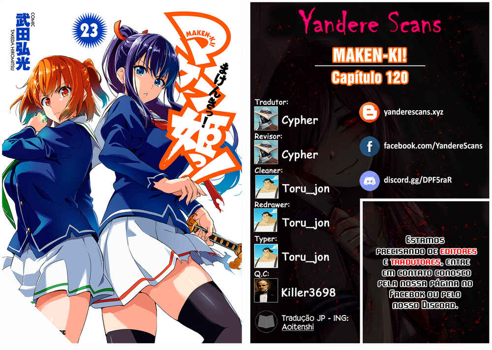 Maken-Ki! Chapter 120 - Page 1