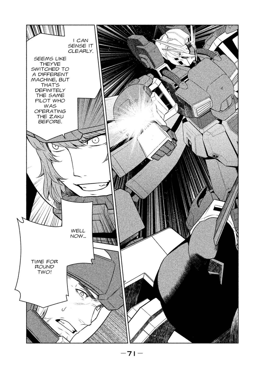 Kidou Senshi Gundam Twilight Axis Chapter 13 - Page 22