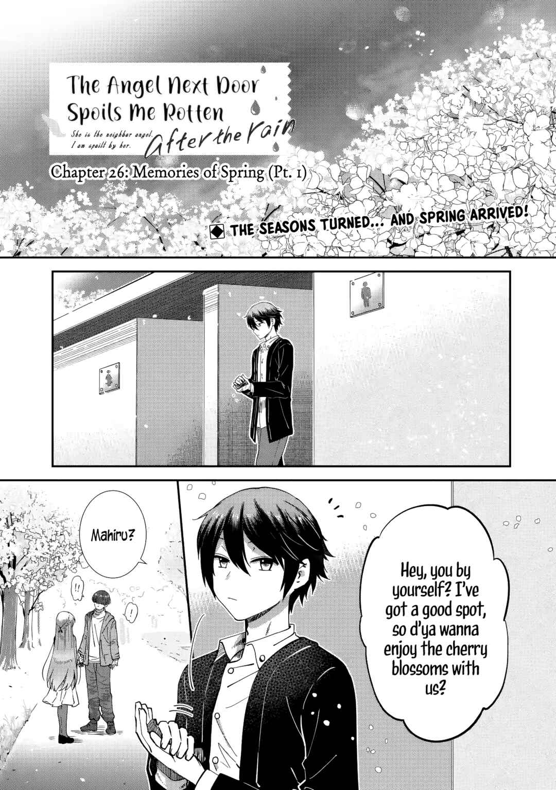 Otonari no Tenshi-sama ni Itsunomanika Dame Ningen ni Sareteita Ken: after the rain Chapter 26 - Page 1