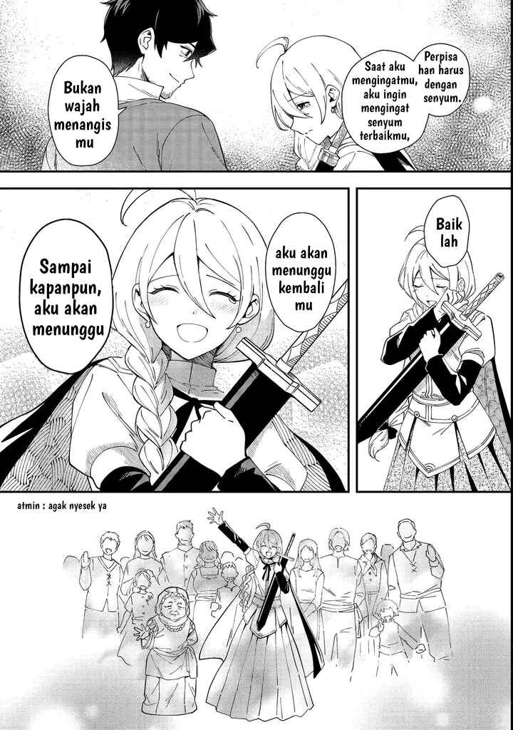 Hirotta Dorei-tachi ga Tabi datte Haya Juunen,  Naze ka Ore ga Densetsu ni Natteita @COMIC Chapter 1 - Page 32