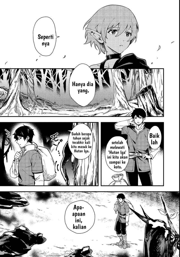 Hirotta Dorei-tachi ga Tabi datte Haya Juunen,  Naze ka Ore ga Densetsu ni Natteita @COMIC Chapter 1 - Page 35