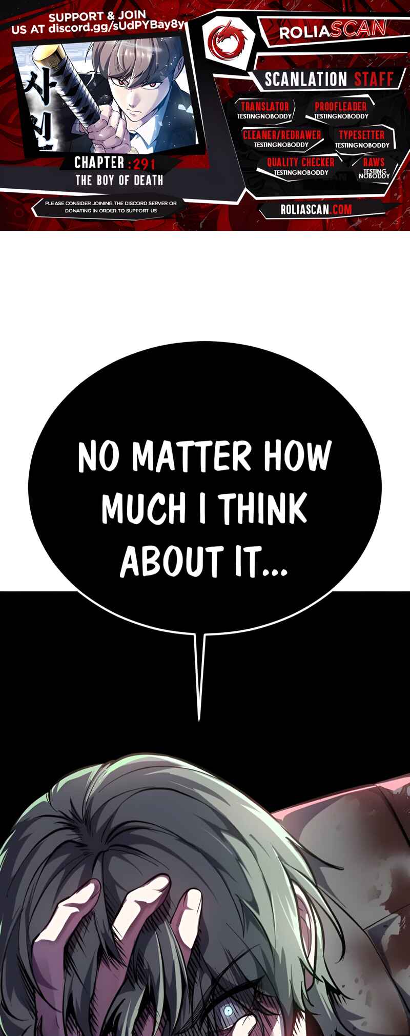 The Boy of Death Chapter 291 - Page 1