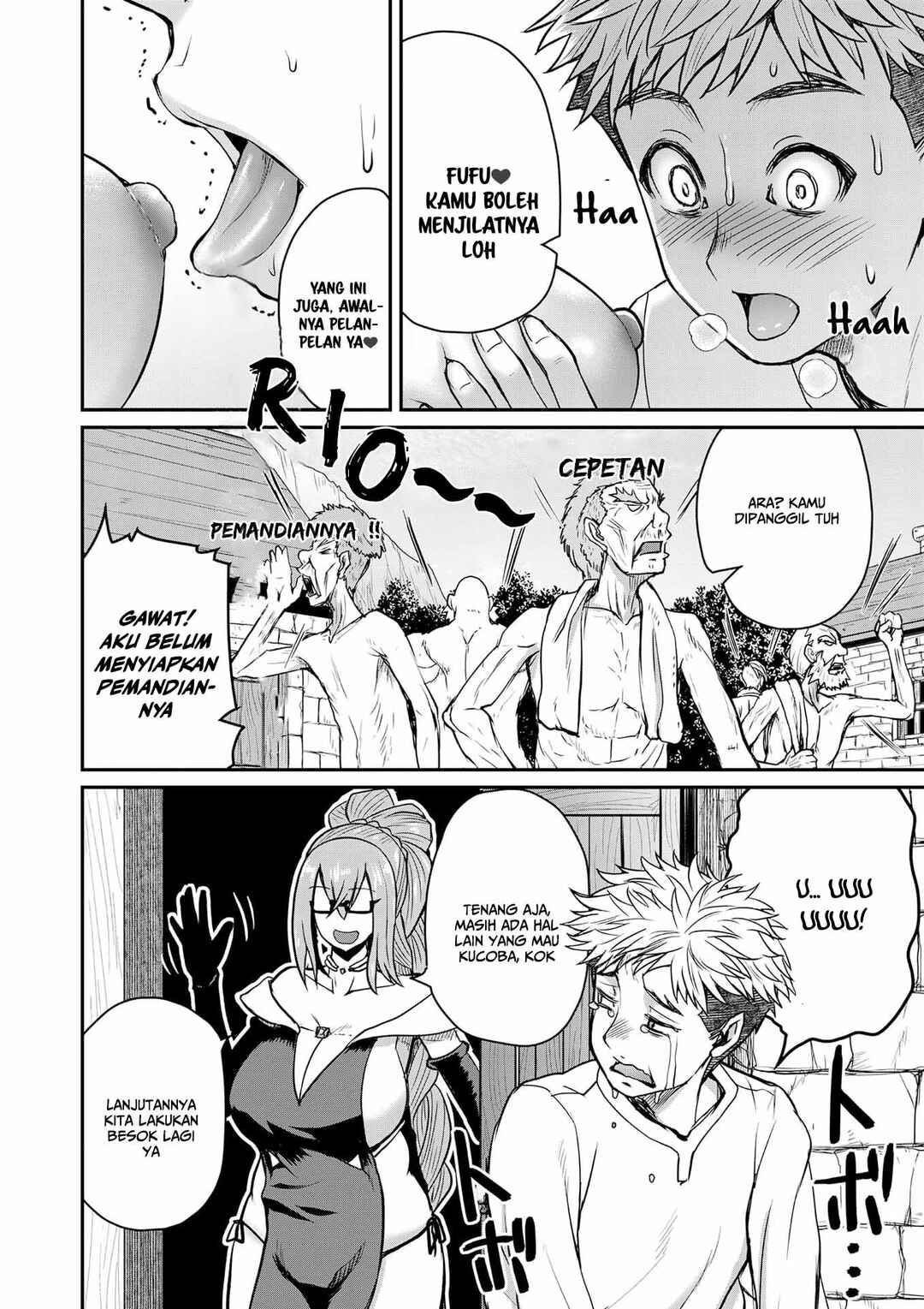 Henkyou no Ofuroya-san, Harem ni Naru ~Yamaoku ni Aru Sabireta Onsen no Kounou ga Cheat Sugite Onna Boukensha ni Daininki na Ken~ Chapter 4 - Page 16