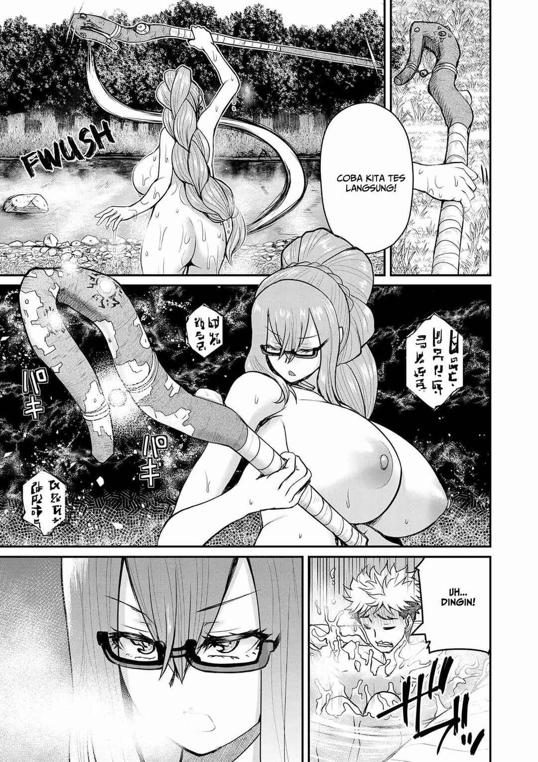 Henkyou no Ofuroya-san, Harem ni Naru ~Yamaoku ni Aru Sabireta Onsen no Kounou ga Cheat Sugite Onna Boukensha ni Daininki na Ken~ Chapter 4 - Page 19