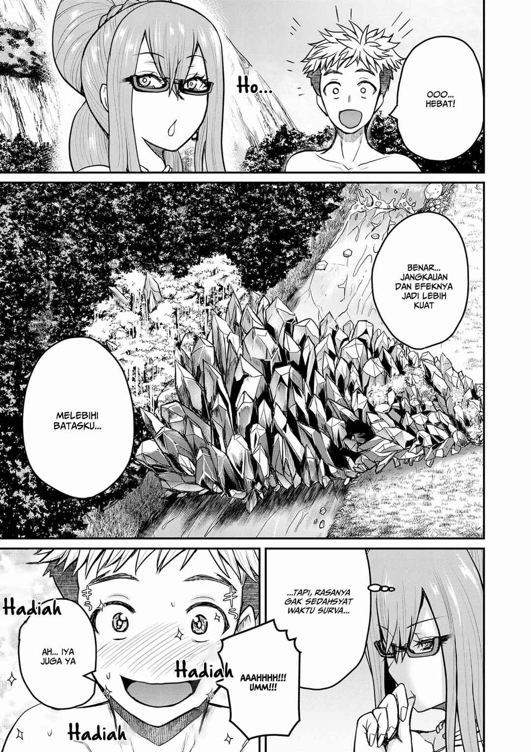 Henkyou no Ofuroya-san, Harem ni Naru ~Yamaoku ni Aru Sabireta Onsen no Kounou ga Cheat Sugite Onna Boukensha ni Daininki na Ken~ Chapter 4 - Page 21