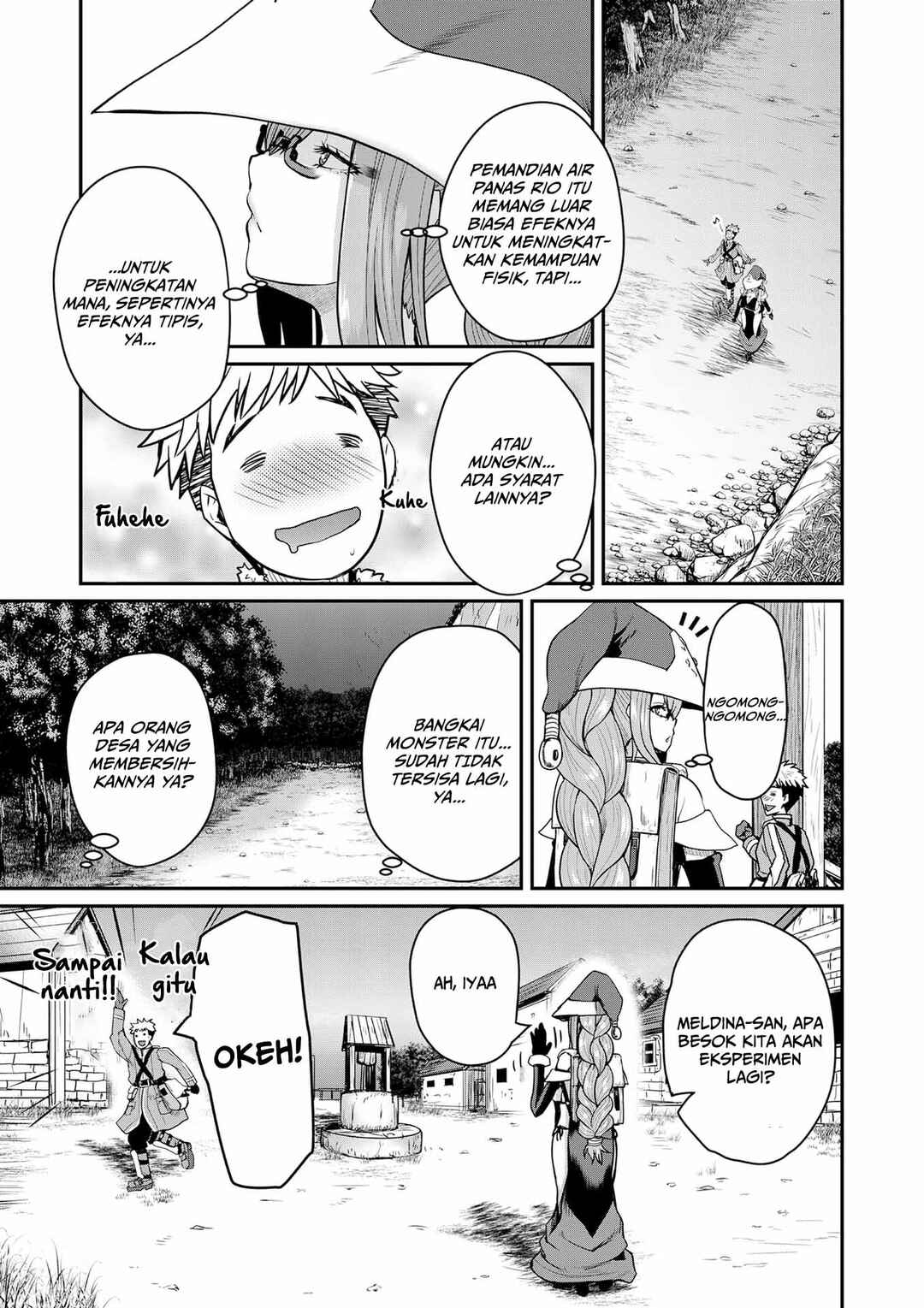 Henkyou no Ofuroya-san, Harem ni Naru ~Yamaoku ni Aru Sabireta Onsen no Kounou ga Cheat Sugite Onna Boukensha ni Daininki na Ken~ Chapter 4 - Page 27