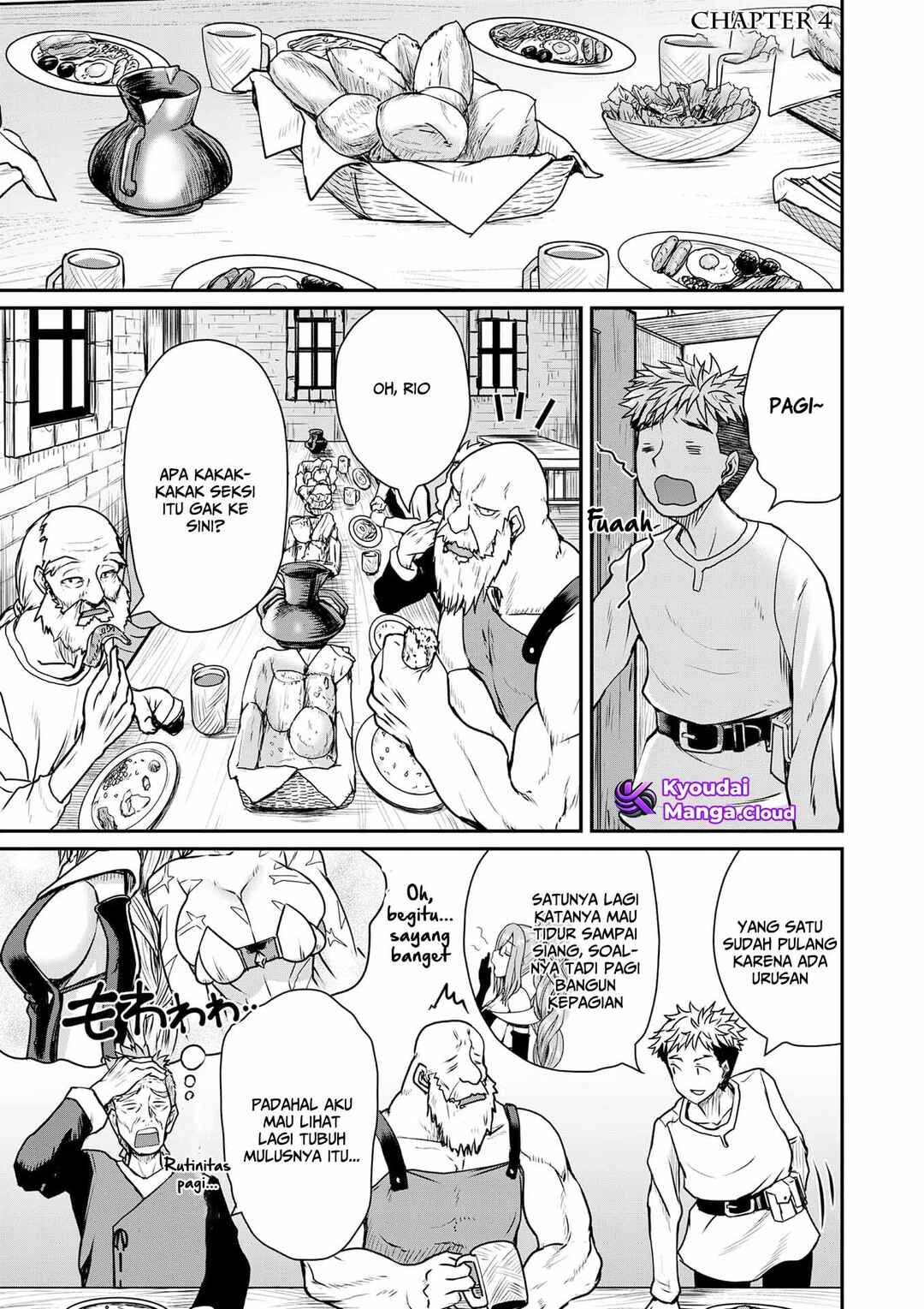Henkyou no Ofuroya-san, Harem ni Naru ~Yamaoku ni Aru Sabireta Onsen no Kounou ga Cheat Sugite Onna Boukensha ni Daininki na Ken~ Chapter 4 - Page 3