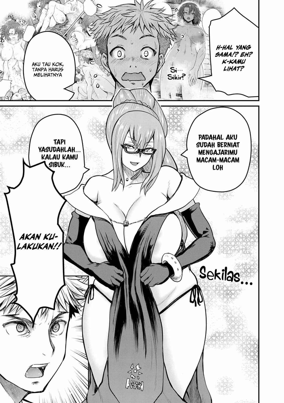 Henkyou no Ofuroya-san, Harem ni Naru ~Yamaoku ni Aru Sabireta Onsen no Kounou ga Cheat Sugite Onna Boukensha ni Daininki na Ken~ Chapter 4 - Page 9
