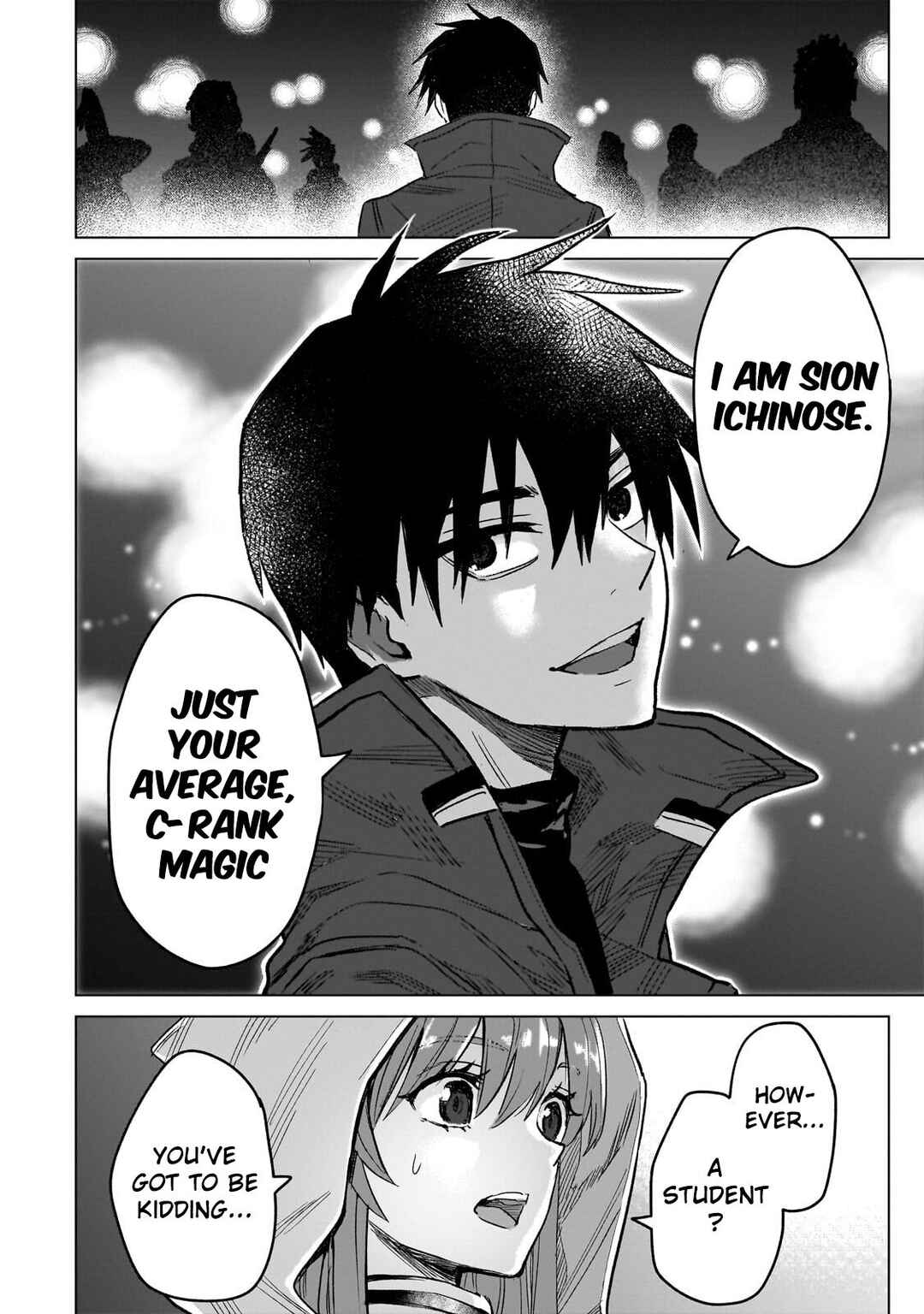 Jibun Wo SSS Kyuda to Omoikondeiru C Kyu Majutsu Gakusei Chapter 3 - Page 33