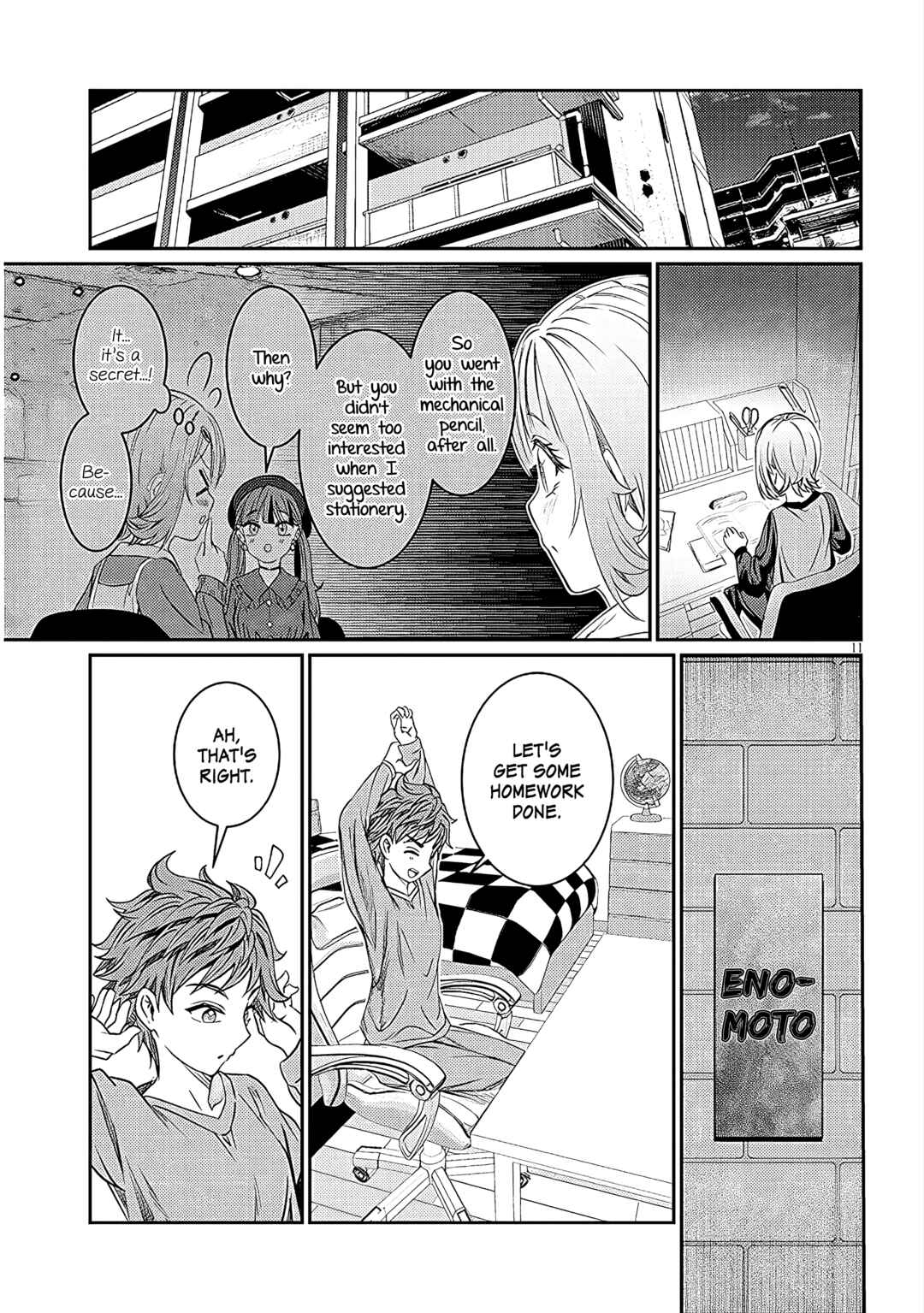 Kimi wa Yakamashi Tojite yo Kuchi wo! Chapter 39 - Page 11