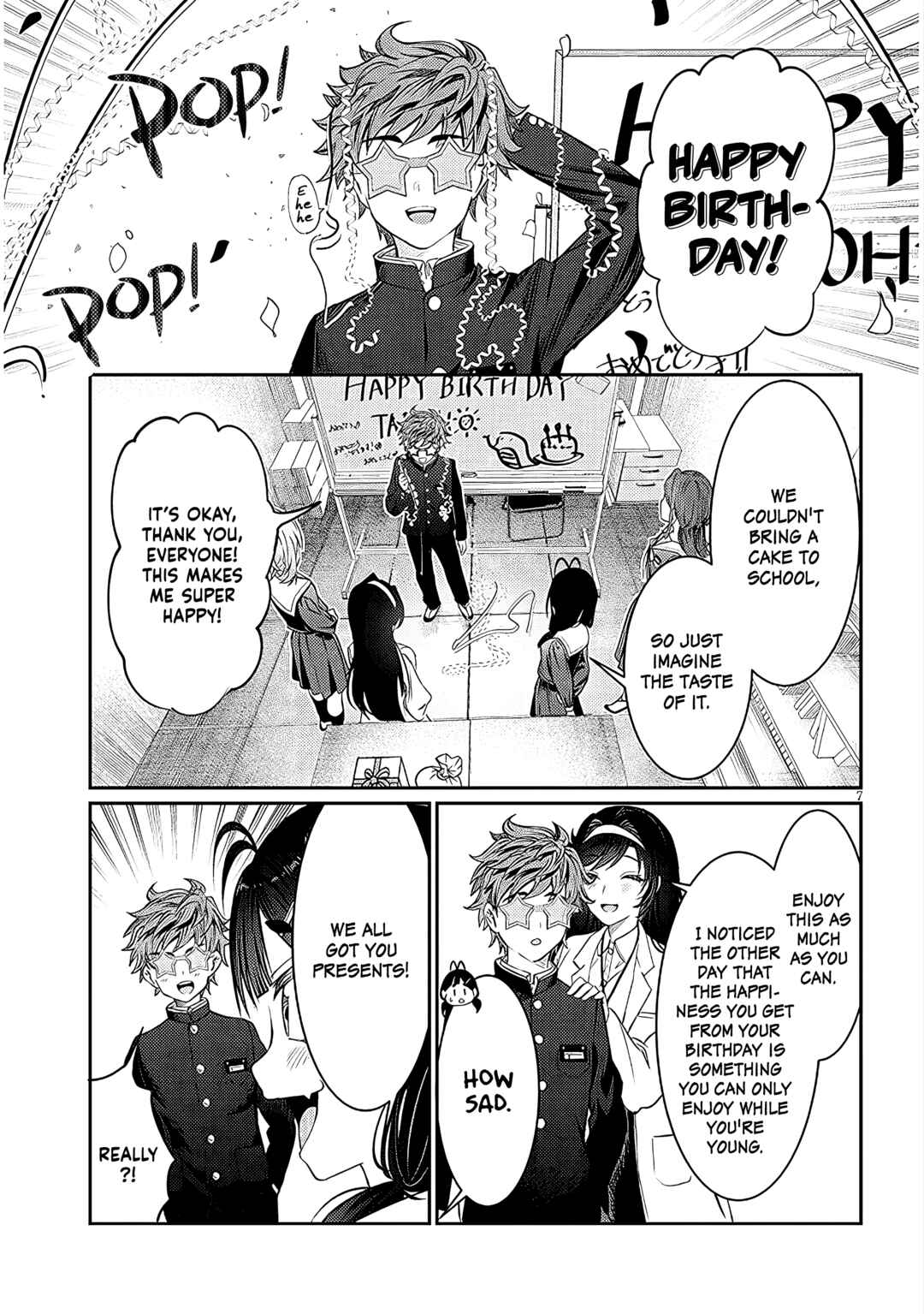 Kimi wa Yakamashi Tojite yo Kuchi wo! Chapter 39 - Page 7