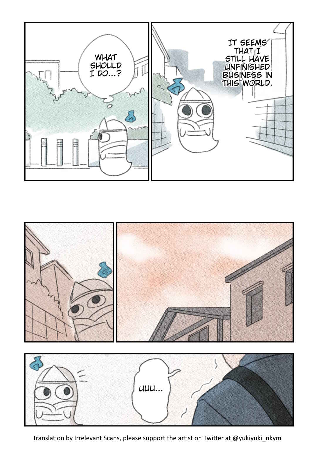 Yuurei to Tsukareta Kaishain Chapter 1 - Page 3