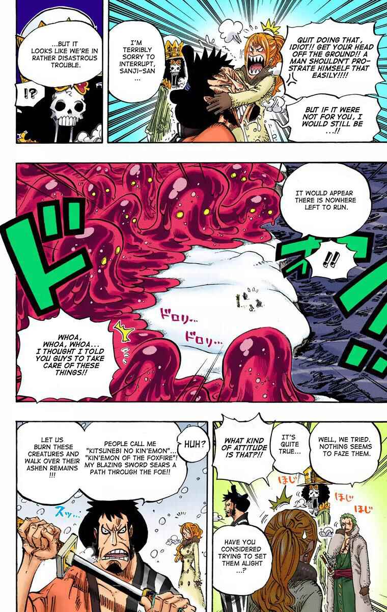 One Piece (Official Colored) Chapter 672 - Page 17