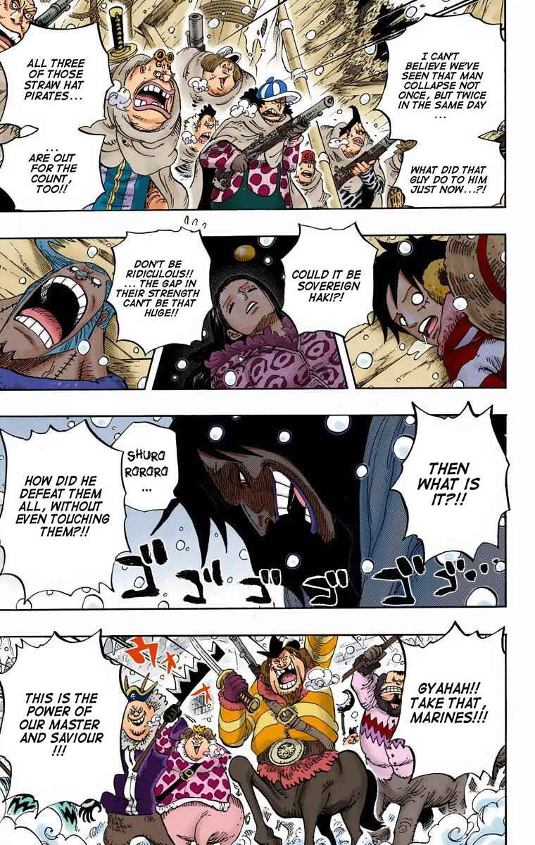 One Piece (Official Colored) Chapter 672 - Page 8