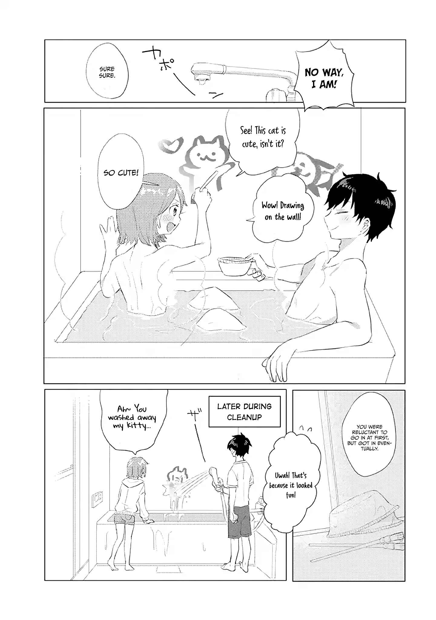 Zettai ni Furo ni Hairitakunai Kanojo VS Zettai ni Furo ni Iretai Kareshi Chapter 3 - Page 8