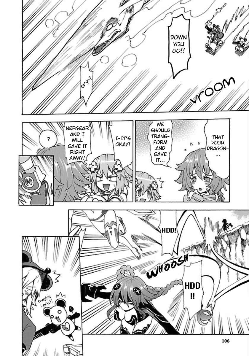 Choujigen Game Neptune - Megami Tsuushin Chapter 24 - Page 12