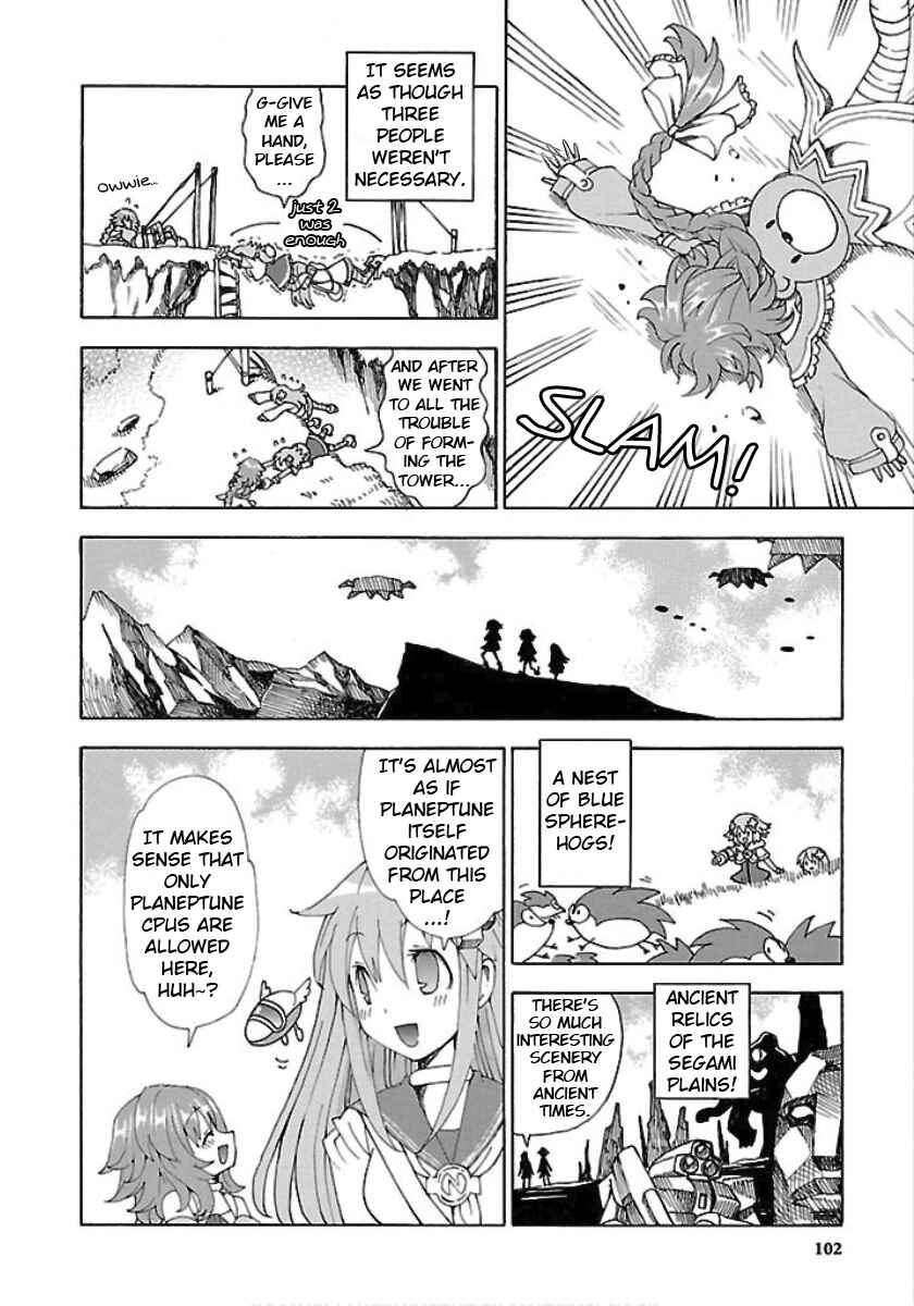 Choujigen Game Neptune - Megami Tsuushin Chapter 24 - Page 8