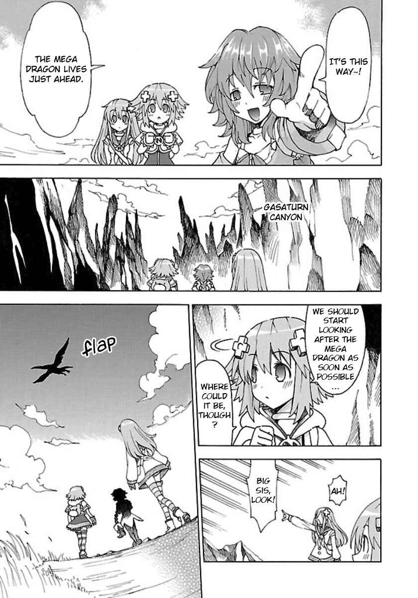 Choujigen Game Neptune - Megami Tsuushin Chapter 24 - Page 9