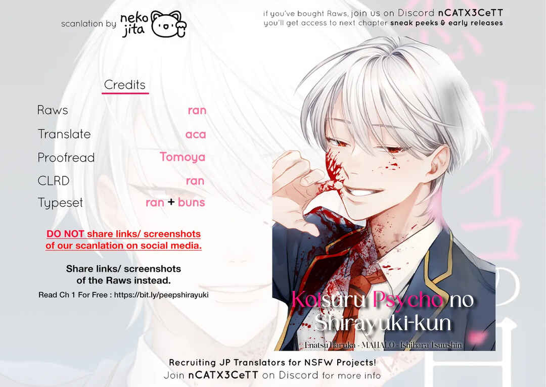 Koisuru Psycho no Shirayuki-kun Chapter 1 - Page 41