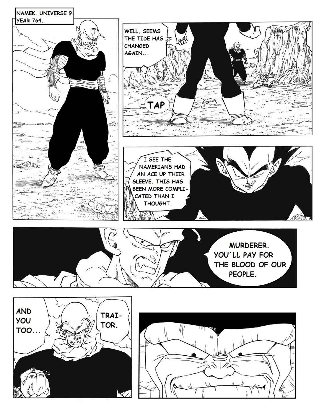 Dragon ball An Earth without Goku Chapter 42 - Page 3