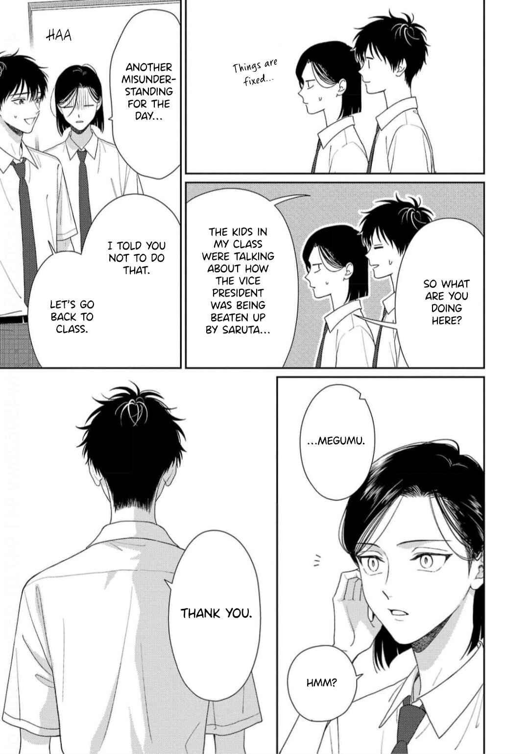 Toratsuki-kaicho, Teawase negaimasu!! Chapter 11 - Page 16