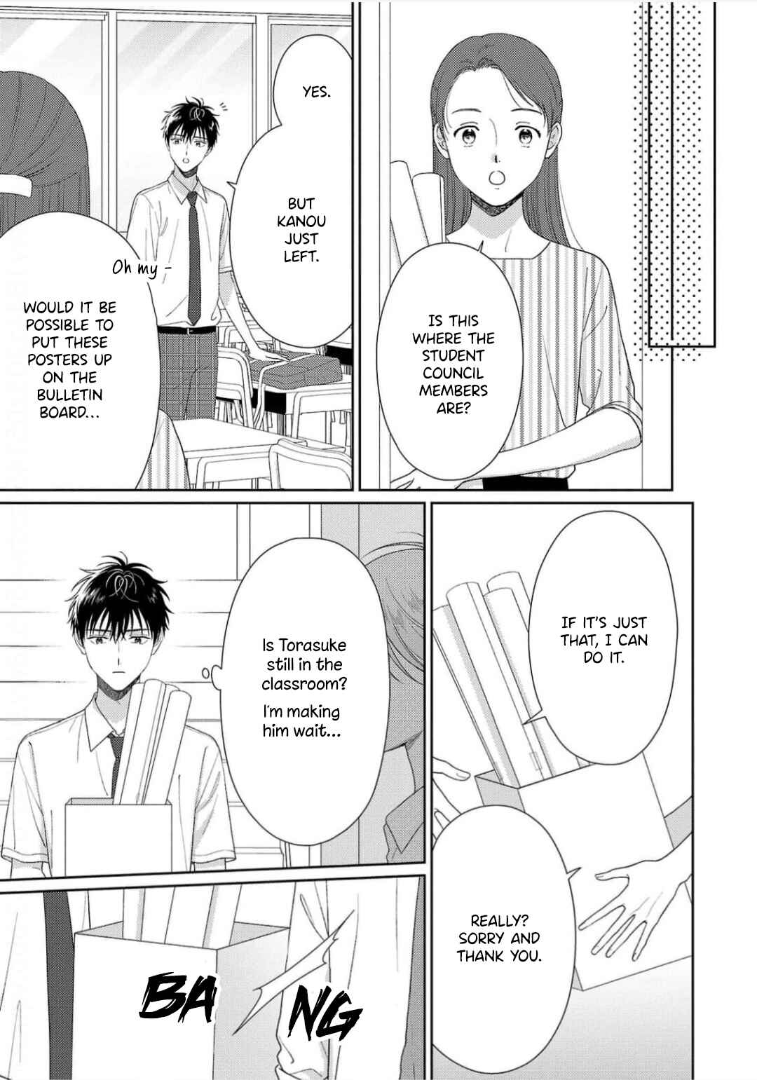 Toratsuki-kaicho, Teawase negaimasu!! Chapter 11 - Page 22