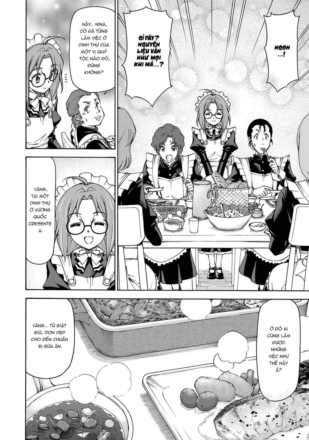 Maid nara Touzen desu. ~Nureginu wo Kiserareta Bannou Maid-san wa Tabi ni Deru Koto ni shimashita.~ Chapter 17 - Page 25