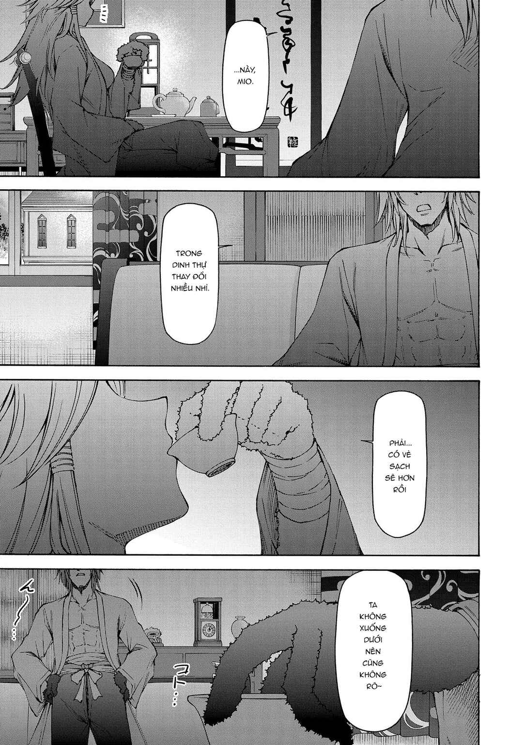 Maid nara Touzen desu. ~Nureginu wo Kiserareta Bannou Maid-san wa Tabi ni Deru Koto ni shimashita.~ Chapter 17 - Page 32