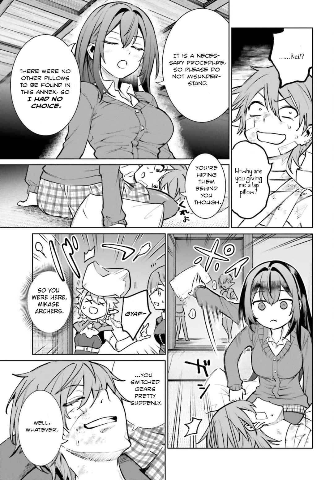 Danshi Kinsei Game Sekai de Ore ga Yaru Beki Yuiitsu no Koto: Yuri no Aida ni Hasamaru Otoko Toshite Tensei Shite Shimaimashita Chapter 11 - Page 15