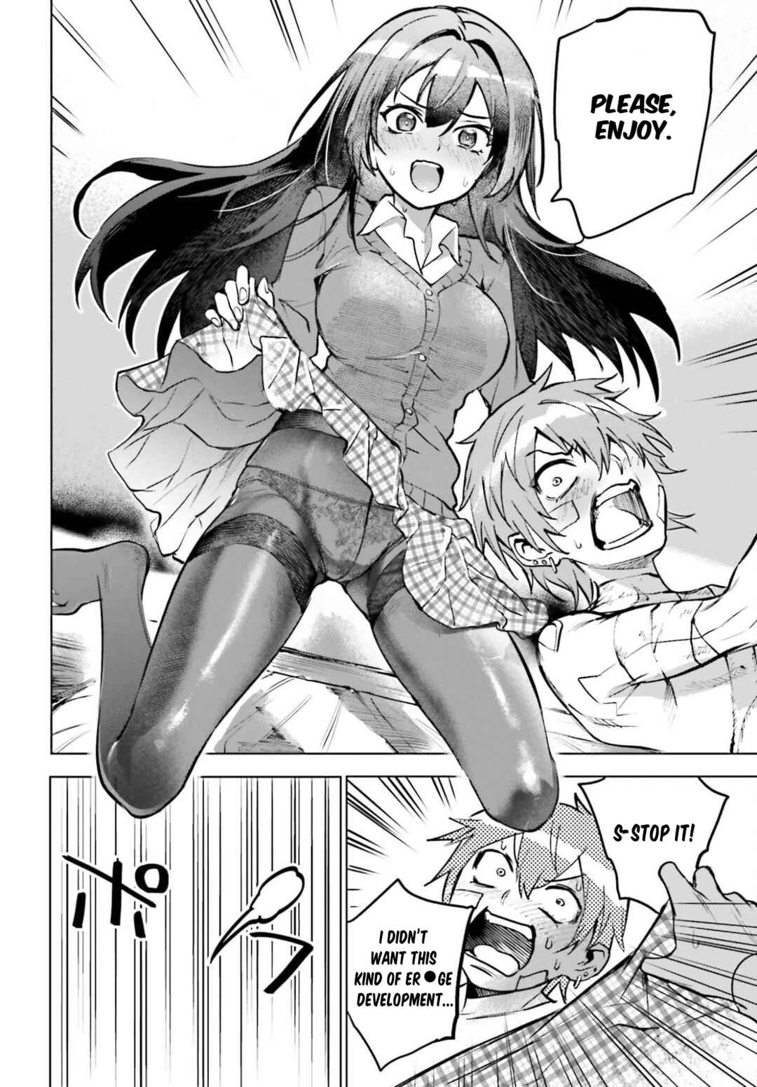 Danshi Kinsei Game Sekai de Ore ga Yaru Beki Yuiitsu no Koto: Yuri no Aida ni Hasamaru Otoko Toshite Tensei Shite Shimaimashita Chapter 11 - Page 22