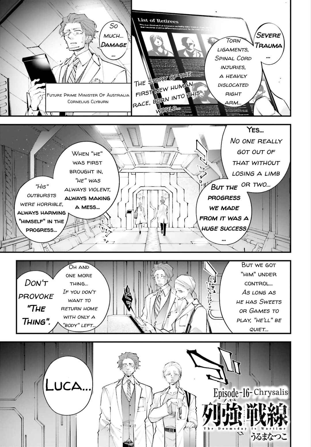 Rekkyou Sensen Chapter 16 - Page 1