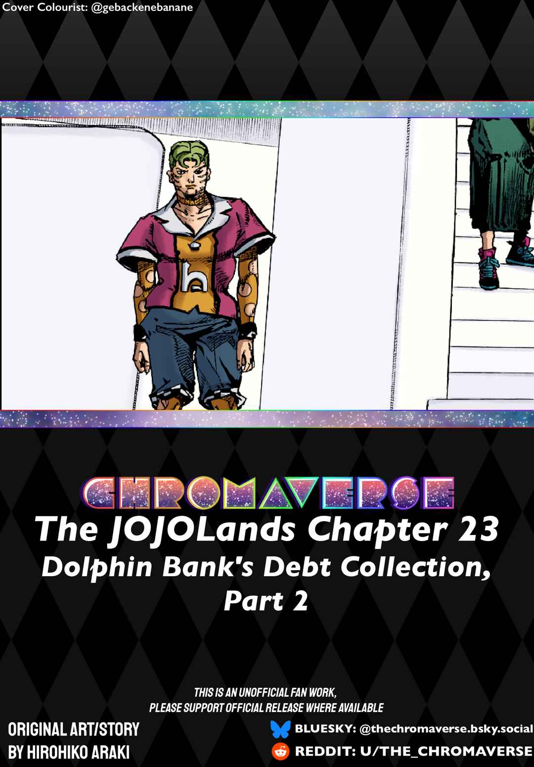 JoJo's Bizarre Adventure Part 9 - The JOJOLands (Fan-Colored) Chapter 23 - Page 1