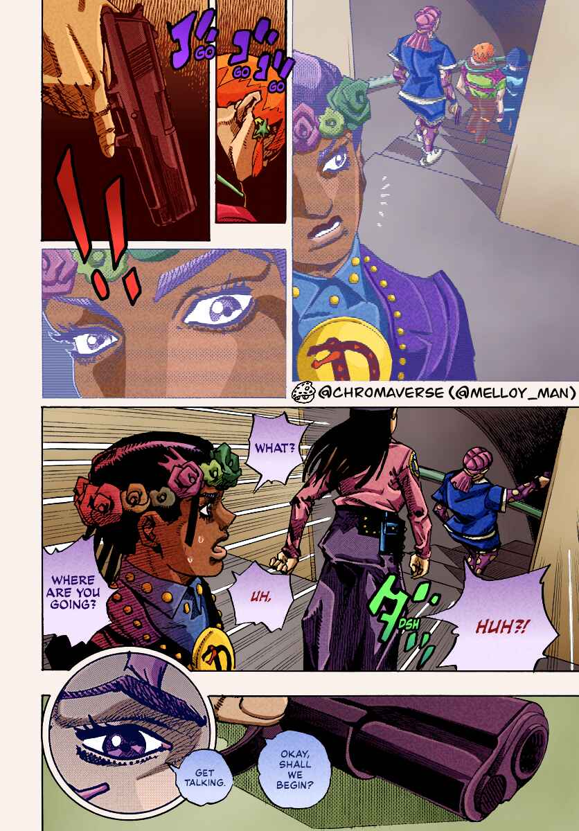 JoJo's Bizarre Adventure Part 9 - The JOJOLands (Fan-Colored) Chapter 23 - Page 21