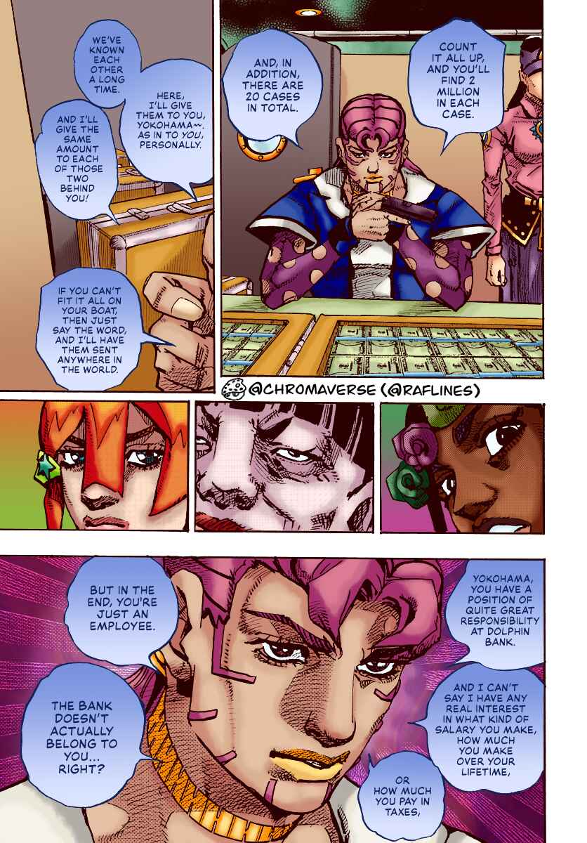 JoJo's Bizarre Adventure Part 9 - The JOJOLands (Fan-Colored) Chapter 23 - Page 26