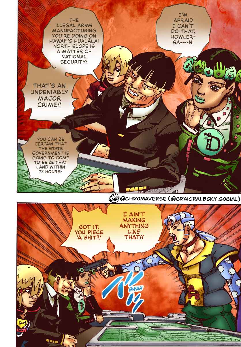 JoJo's Bizarre Adventure Part 9 - The JOJOLands (Fan-Colored) Chapter 23 - Page 29