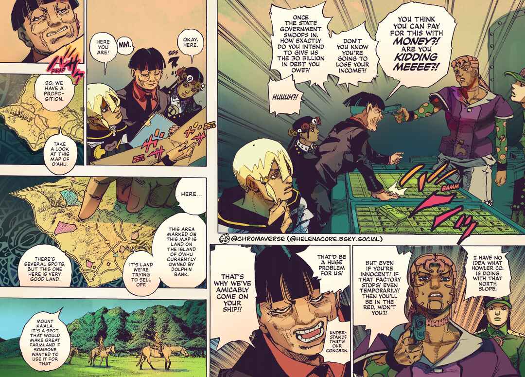 JoJo's Bizarre Adventure Part 9 - The JOJOLands (Fan-Colored) Chapter 23 - Page 31