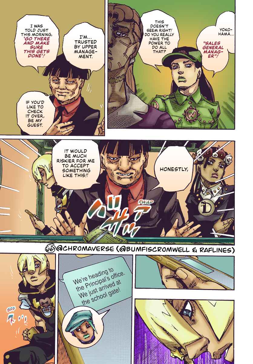 JoJo's Bizarre Adventure Part 9 - The JOJOLands (Fan-Colored) Chapter 23 - Page 35