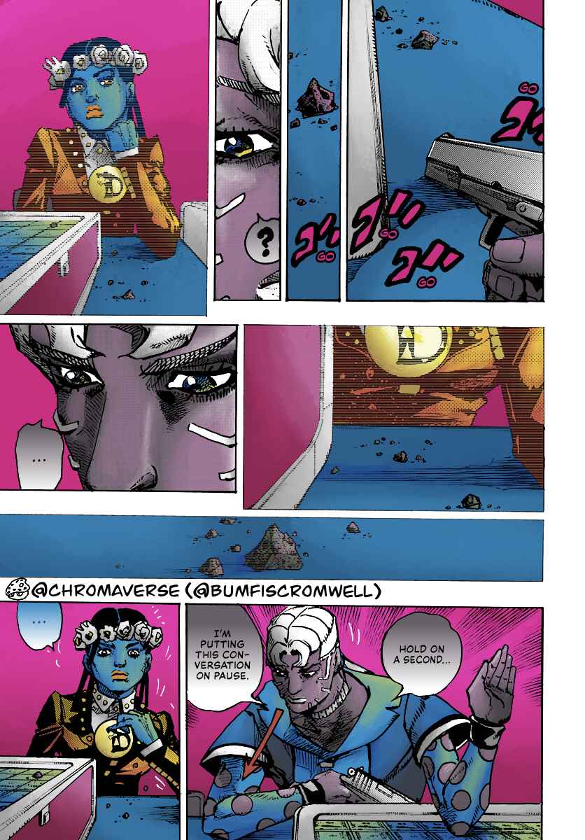 JoJo's Bizarre Adventure Part 9 - The JOJOLands (Fan-Colored) Chapter 23 - Page 37