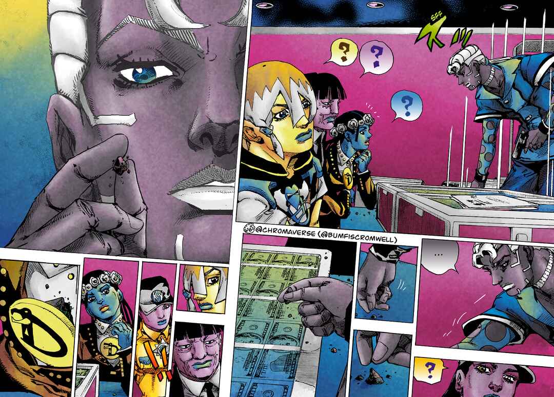JoJo's Bizarre Adventure Part 9 - The JOJOLands (Fan-Colored) Chapter 23 - Page 38