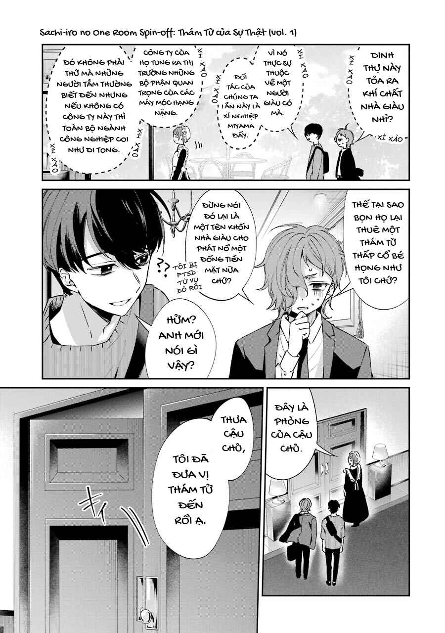 Sachiiro no One Room Gaiden - Seikai no Meitantei Chapter 2 - Page 8