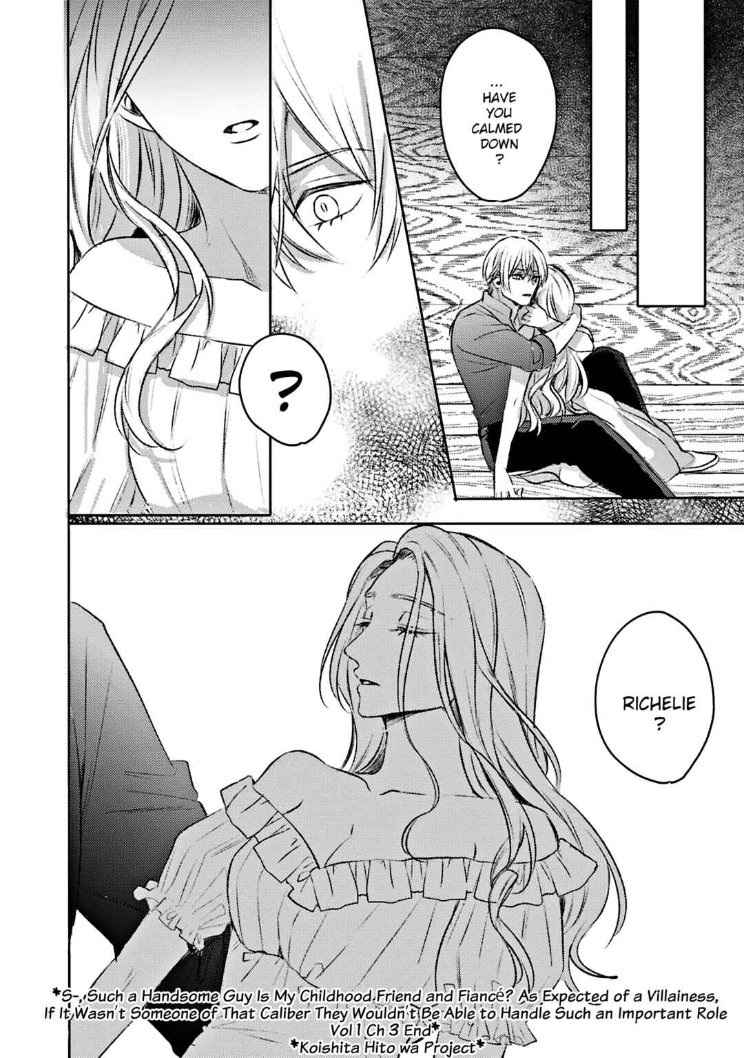 Ko, Konna Ikemen ga Watashi no Osananajimi de Kon'yakusha Desutte? Sasuga Akuyaku Reijou, Sore Kurai no Utsuwa Janakereba Konna Taiyaku Tsutomaranai Wa Chapter 3 - Page 31