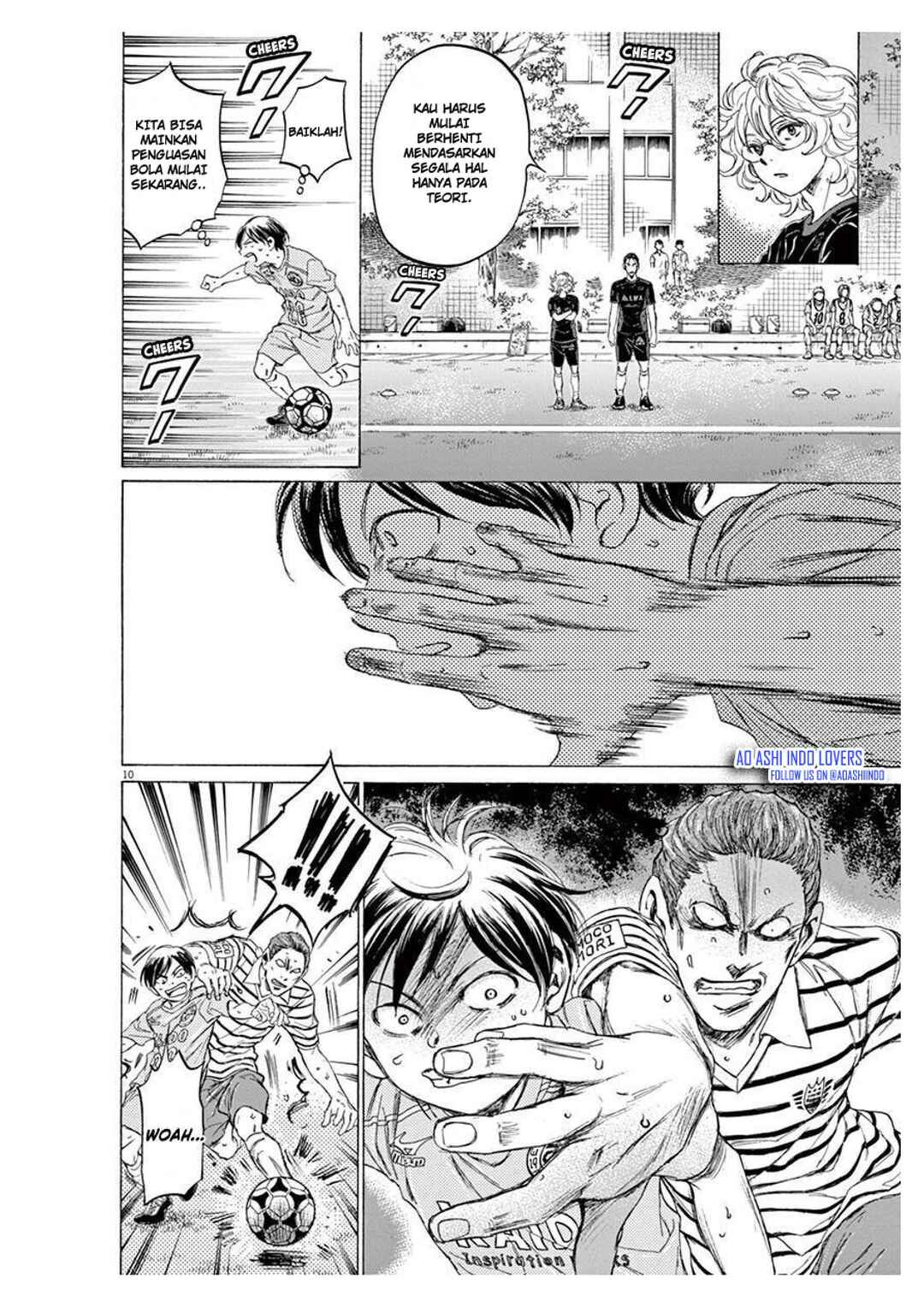 Ao Ashi Chapter 98 - Page 10