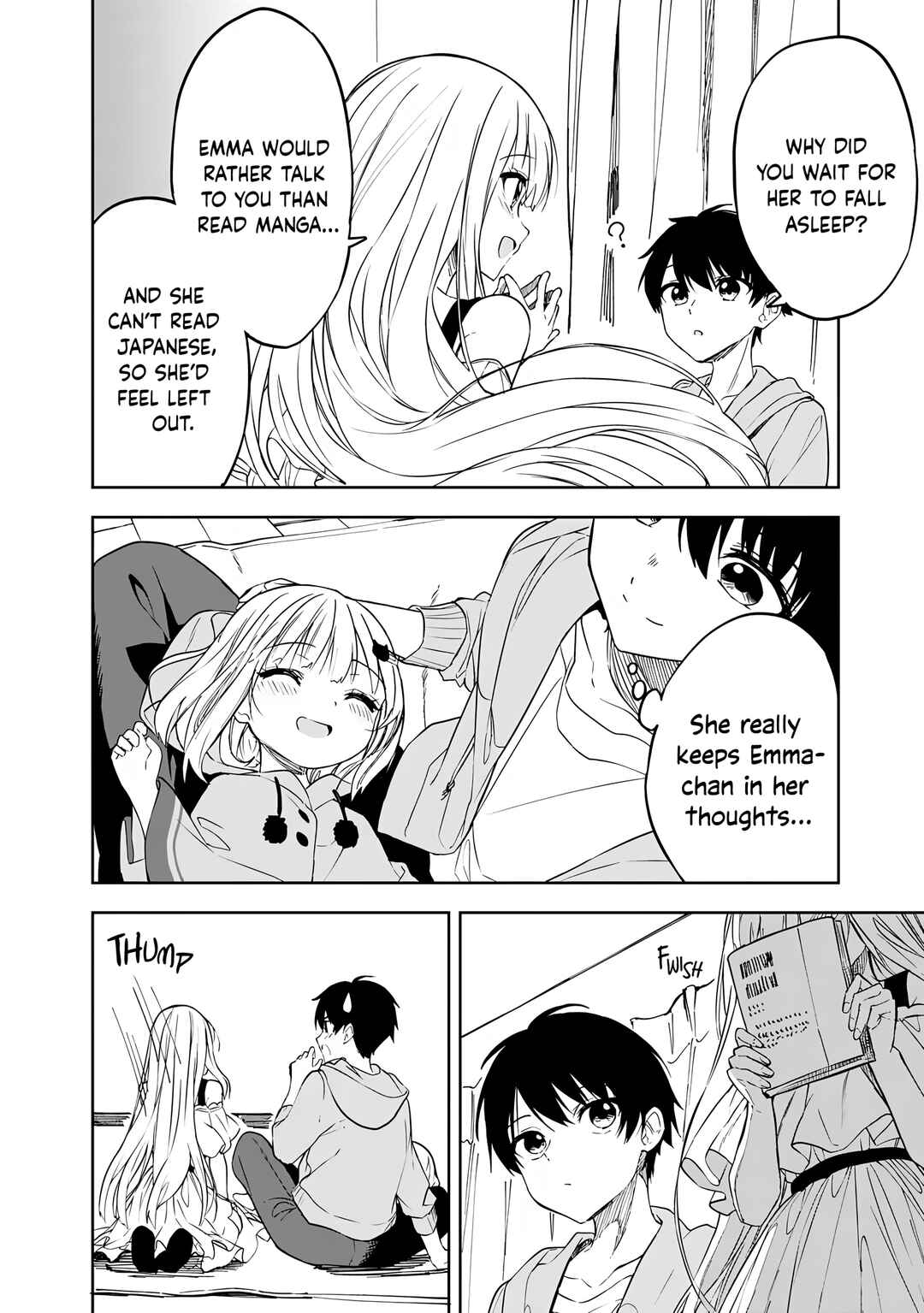 Maigo ni Natteita Youjo wo Tasuketara, Otonari ni Sumu Bishoujo Ryuugakusei ga Ie ni Asobi ni Kuru you ni Natta Ken ni Tsuite Chapter 9 - Page 15