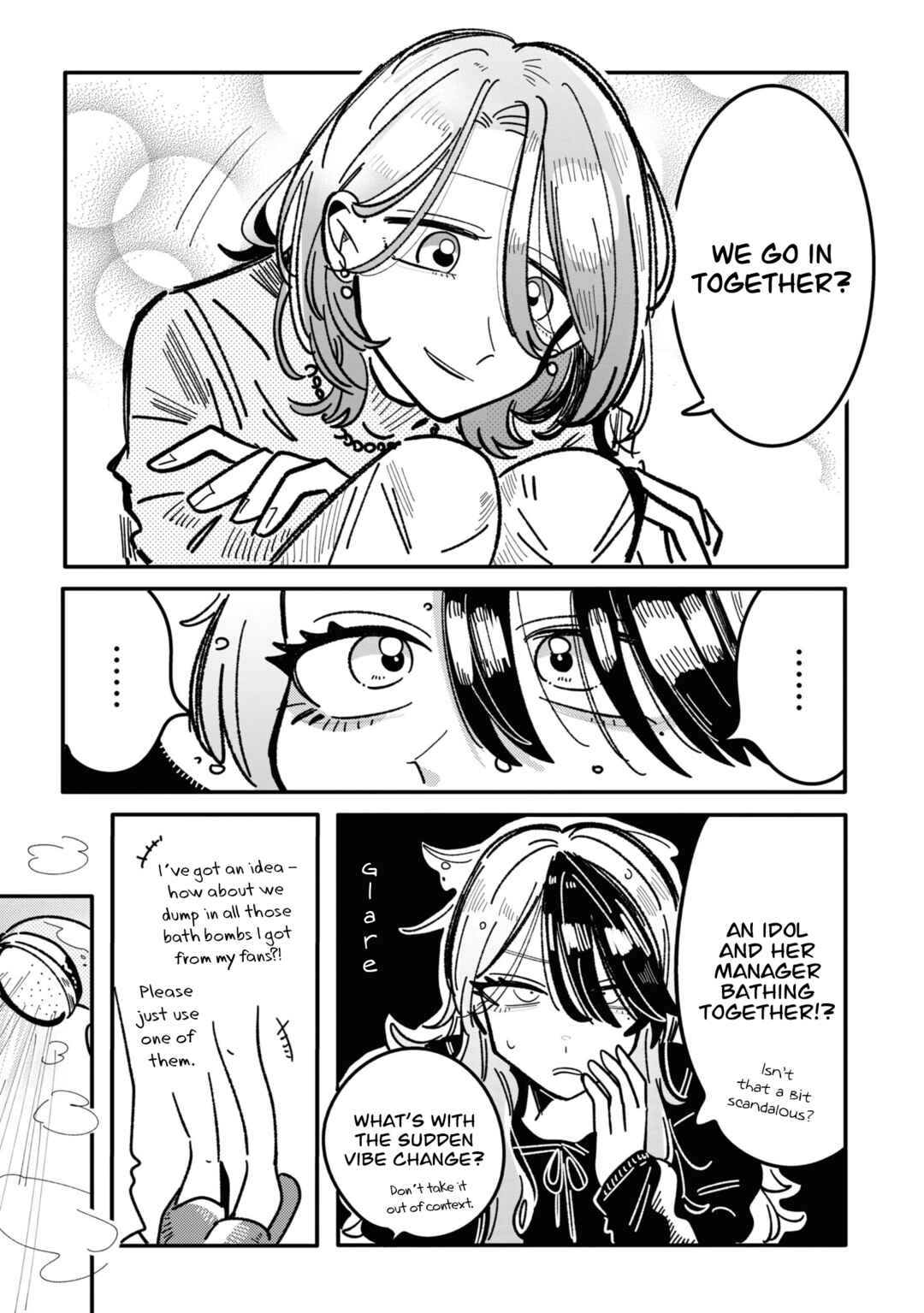 Yabai Idol no Manager ni Nacchatta Hanashi Chapter 14.5 - Page 8