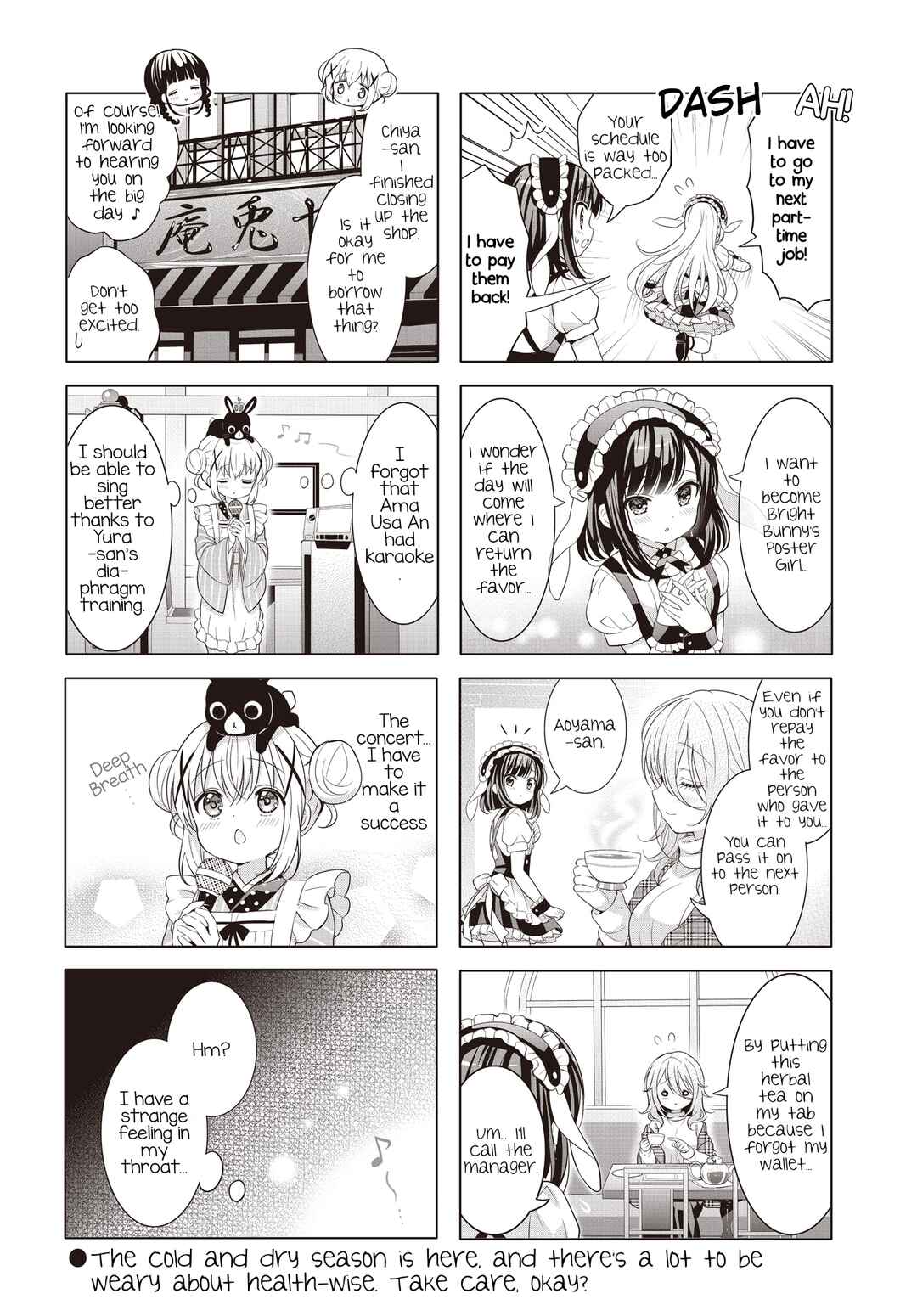 Gochuumon wa Usagi desu ka? Chapter 181 - Page 8