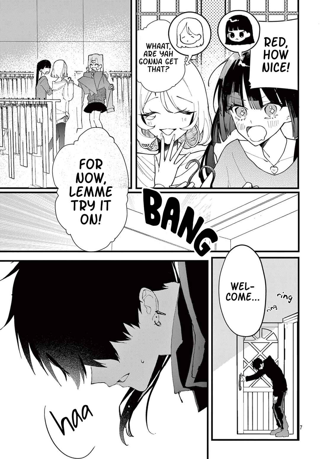 Gyaru to Couture: Ariake Momo wa Fuku wo Tsukutte Yuushou suru Koto ni shita Chapter 1 - Page 8