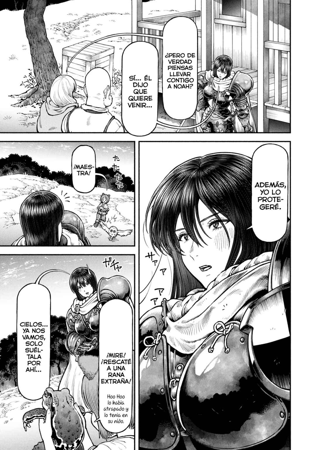 Onna Kishi to Kemomimi no Ko Chapter 61 - Page 3