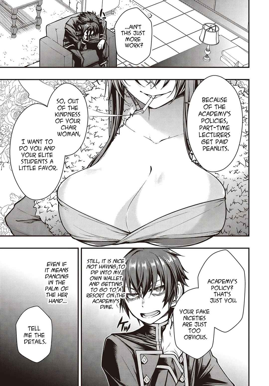 Ouritsu Majutsu Gakuin no Kichiku Koushi Chapter 25 - Page 10
