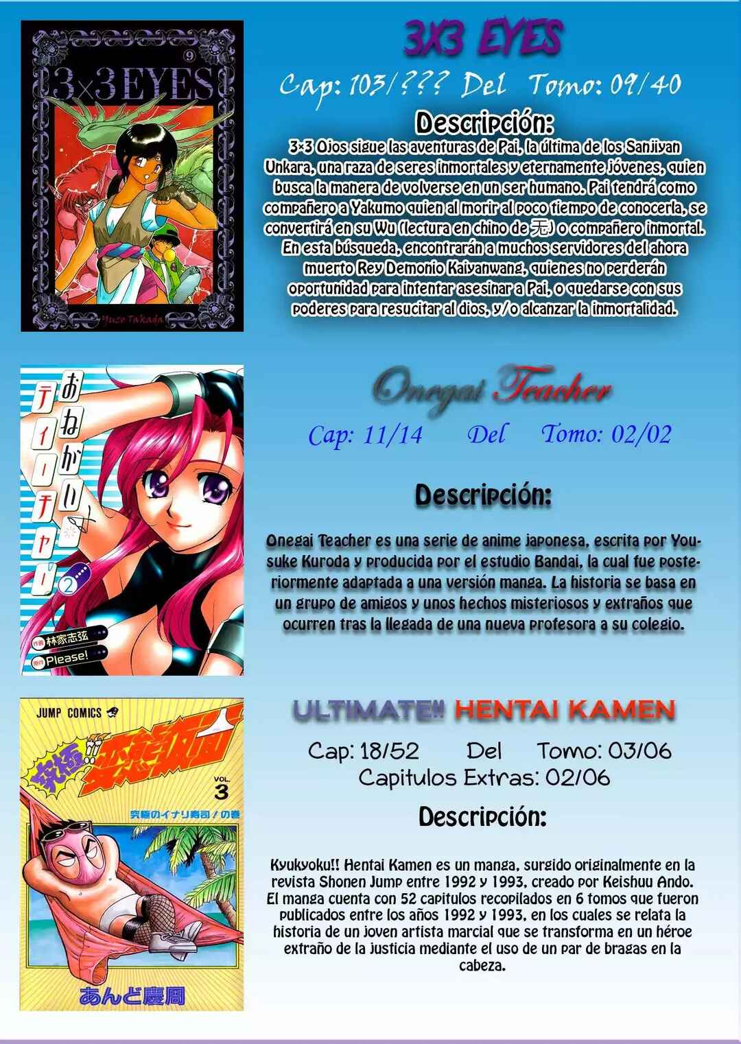 3×3 EYES Chapter 103 - Page 20